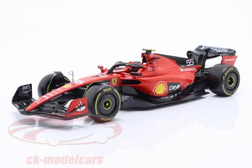 Bburago : Nouveaut Octobre 2023 : Sortie de la Ferrari SF-23 de Carlos Sainz au 1/18